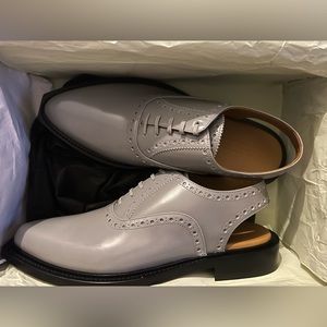Burberry Jilo Liscio Wingtip Strapbk Shoes